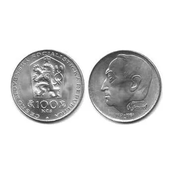 Stříbrná mince 100 Kčs/1981 - Otakar Španiel