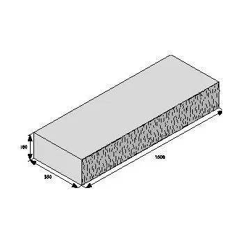 Stavební materiál BEST SCHOD STONE výška 160mm ŠTÍPANÁ, OSTAŘENÁ colormix sand