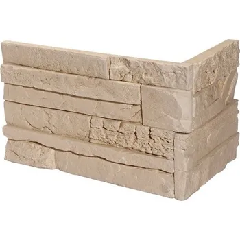 Obklad STEGU® Sádrový ROHOVÝ obklad CRETA 1 - CREAM