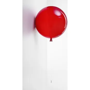 Nástěnné svítidlo BROKIS Memory, nástěnné svítidlo červené lesklé, 1x15W E27 E27, prům. 40cm - BROKIS C BRO PC00879_017