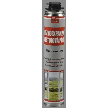 Montážní pěna DEN BRAVEN Nízkoexpanzní pistolová pěna 750ml Silver Line