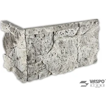 Obklad VASPO STONE - Obkladový kámen Travertin Klasik zvětraný - rohový prvek