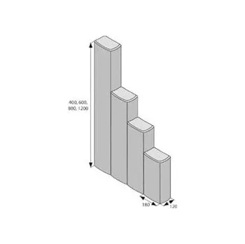 Zahrada BEST PALISÁDA KADENT výška 1200mm STANDARD antracitová