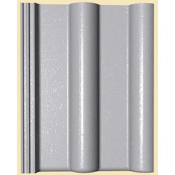 betonová krytina KMB BETA Briliant taška základní 1/1 šedá