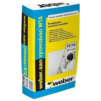 Omítka WEBER webersan vyrovnávací WTA - podkl. sanační omítka 20kg