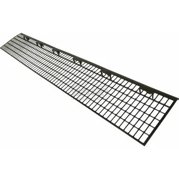 okap ERGO Ochrana okapového žlabu proti nečistotám - 100 cm - tmavě hnědá