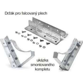 HPI Držák stoupací plošiny falcovaný plech - černá