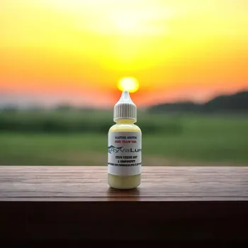 RYVALURES PLASTISOL COLOR PEARL YELLOW 30ML. (BARVA DO TEKUTÉ GUMY PEARL YELLOW 30ML.)