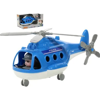autíčko Polesie Vrtulník Alfa policie 24cm