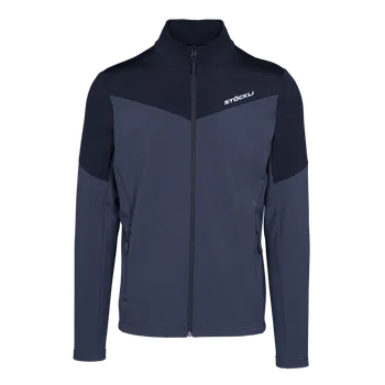 Pánská mikina STÖCKLI Pánská mikina Technostretch, antracitová, černá 2024/25 - 48, S