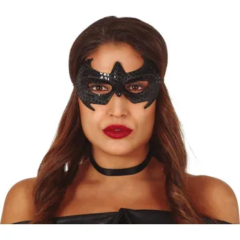 Karnevalová maska Škraboška - superhrdina s flitry