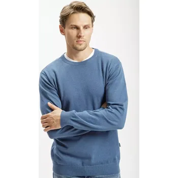 Pánský svetr Pánský svetr Cross Jeans Sweather 34228-005 Indigo Velikost: M