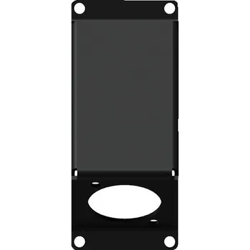 CAYMON CASY104/B - panel 1x otvor šikmý vývod