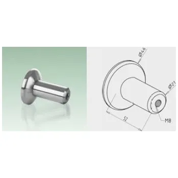 Zábradlí JAP Nerezový Držák lanka na zeď, AISI 304