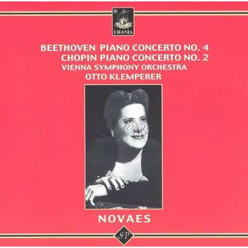 Zahraniční hudba Beethoven: Piano Concerto 4 / Chopin: Piano Concerto 2 (CD) (Guiomar Novaes, Wiener Symphoniker, Klemperer)
