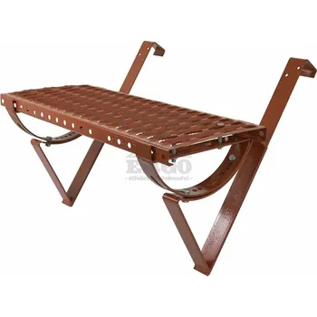 ERGO Stoupací komplet – rovný k zavěšení, rošt 60 cm - cihlově červená