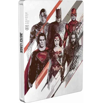 Blu-ray film Liga spravedlnosti (Justice League) - Blu-ray Steelbook (bez CZ)
