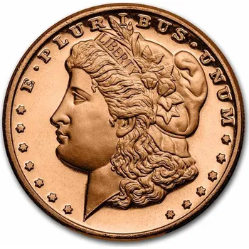 Měděná mince dolar Morgan 1 Oz