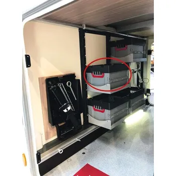 Příslušenství ke karavanu Zadní police skládací box 40x30