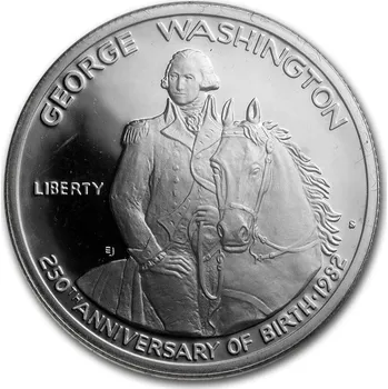UNITED STATES MINT Mince : 1982-S George Washington 1/2 Dollar