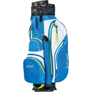 Sport JuCad bag cart Manager Aquata Blue/White/Green - modro bílo zelený