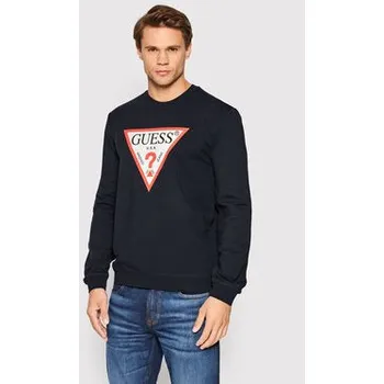 Pánská móda Guess Mikina M2YQ37 K6ZS1 Tmavomodrá Slim Fit XL