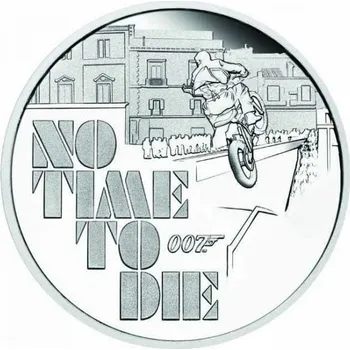 Perth Mint James Bond - No Time To Die Ag 1 $ PP Tuvalu 2020 1Oz
