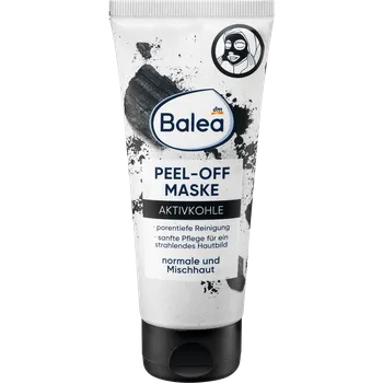 Pleťová maska Balea slupovací pleťová maska Aktivní uhlí