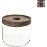 ORION Skleněná dóza s dřevěným víkem 0,5 l