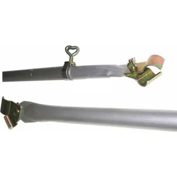 Příslušenství ke karavanu 2dílná střešní stanová ocelová tyč o22 mm x 25-40 cm