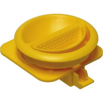 Příslušenství ke karavanu Úchyt zavírání pro nábytek Reimo kulatý tvar žlutá