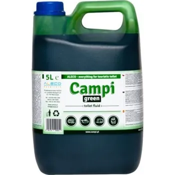 Chemické WC Přípravek pro WC campi green 5l