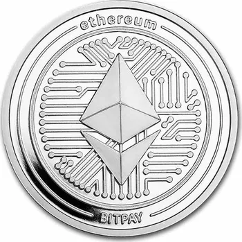 Stříbrná mince Ethereum 1 oz