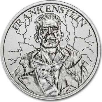 Private Mint 2 oz Stříbro - Vintage Horror Series: Frankenstein