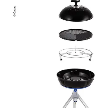 Zahradní gril Gril plynový Grillogas Chef 40 BBQ/Dome, 50mbar