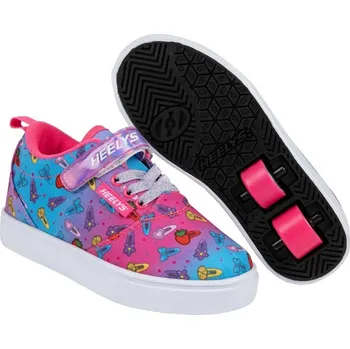 Kolečkové brusle Heelys X2 Pro 20 X2 - Cyan/Pink - koloboty Velikost boty: 35