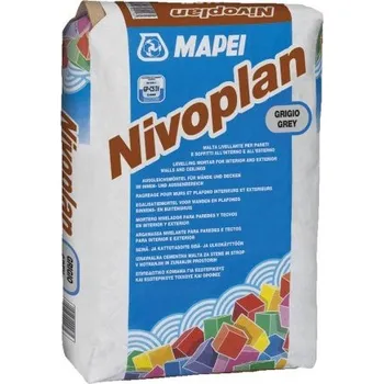 malta MAPEI NIVOPLAN bílý - Vyrovnávací malta na stěny a stropy 25kg