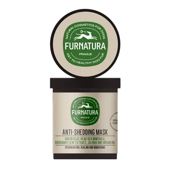 Kosmetika pro psa Furnatura Bahenní maska proti línání, 500g