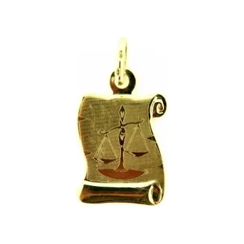 Přívěsek Přívěsek měsíční znamení ze žlutého zlata