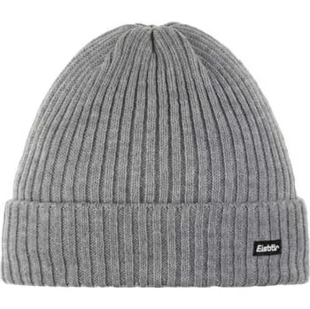 Módní doplněk Eisbär Ripp MÜ pletená zimní čepice šedobílá