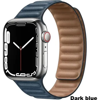 Magnetický Pásek Na Hodinky Apple Watch 38,40,41 Mm Možnosti: Dark Blue