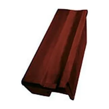 pálená krytina TONDACH CONTITON 12 (Stodo 12) taška pultová okrajová levá glazura Amadeus černá