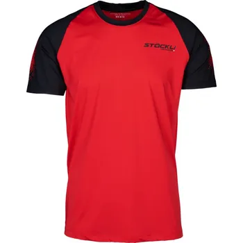 STÖCKLI Pánské tričko WRT, červená, černá 2023/24 - 52, L