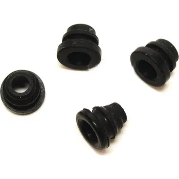 Nerezový dřez Upevňovací zátky černé 4 ks