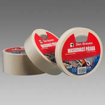 Lepicí páska DEN BRAVEN Maskovací krepová páska +80 °C - 38mm*50bm