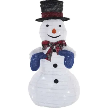 Vánoční světelná dekorace EMOS DCFC35 sněhulák 60 LED studená bílá