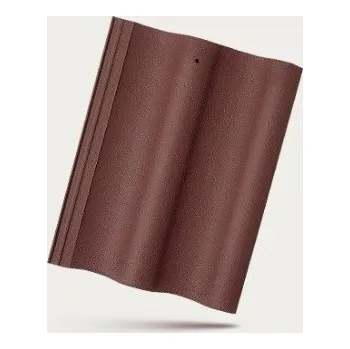 Střešní krytina BRAMAC MAX - betonová taška základní 1/1 - červenohnědá