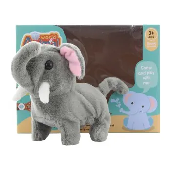 Slon chodící na baterie