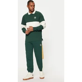 Pánské tričko Converse Polokošile Marquis Retro 10027563-A01 Zelená Regular Fit M