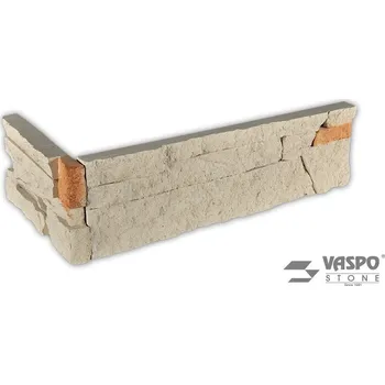 Obklad VASPO STONE - Obkladový kámen Lámaný béžový - rohový prvek